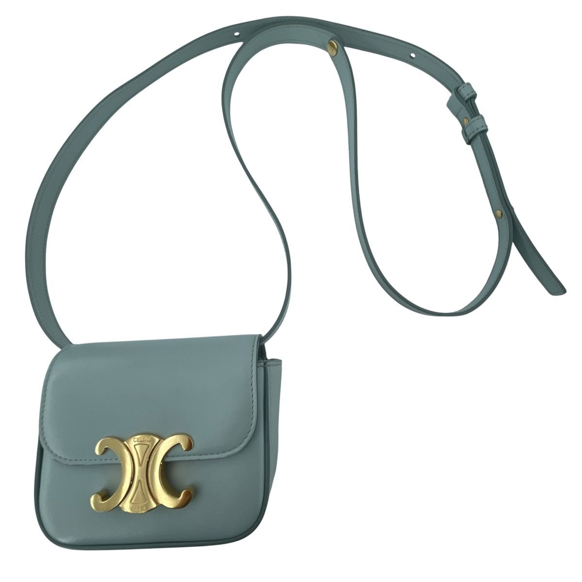 中古】 CELINE セリーヌ 101513DPV ミニ クロード ショルダーバッグ 