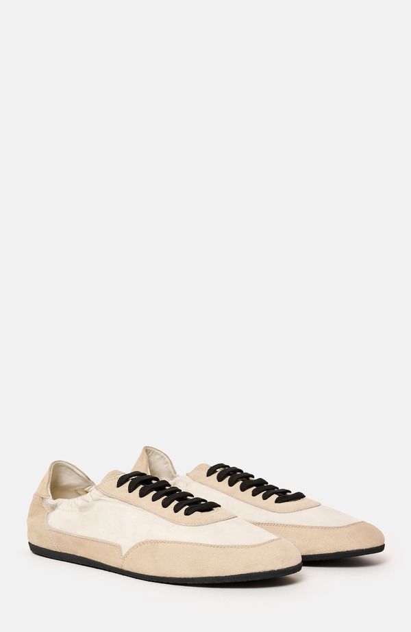 スカロッソ メンズ シューズ スニーカー SCAROSSO Leggera Sneakers Off White Nylon オフホワイト