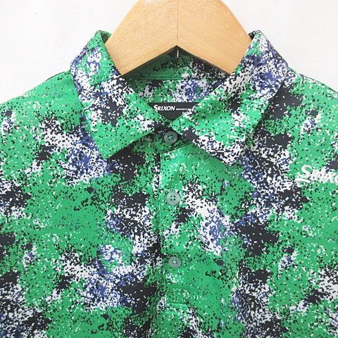 スリクソン SRIXON デサント DESCENTE ゴルフ ポロシャツ プロ着用