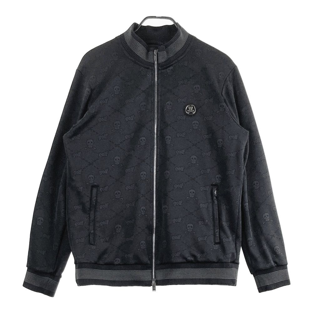 【未使用】MARK&LONA フーディジャケット　ブラック　42 サイズ：50 MARK&LONA マークアンドロナ ; ジップジャケット 総柄