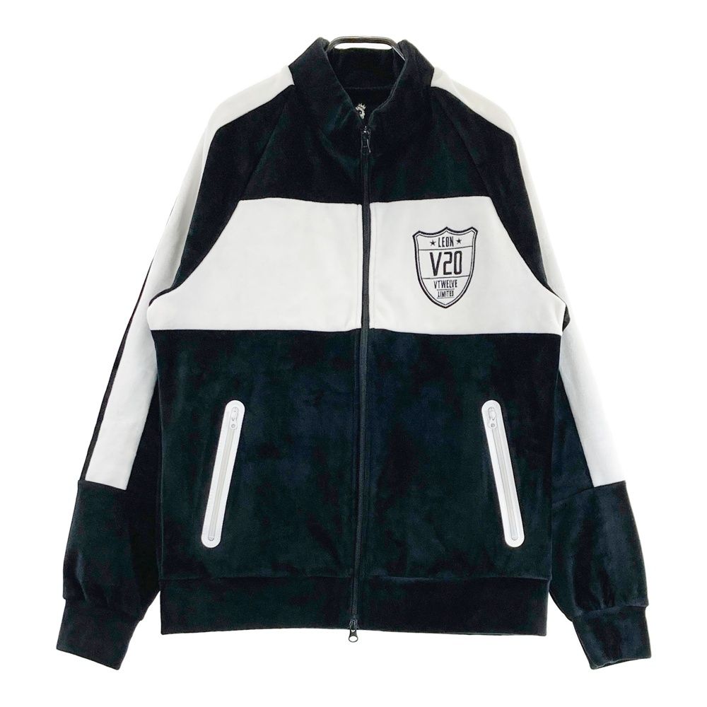 サイズ：L V12 ヴィトゥエルヴ 長袖ジップジャケット ブラック系 [240101698385] ゴルフウェア メンズ ストスト