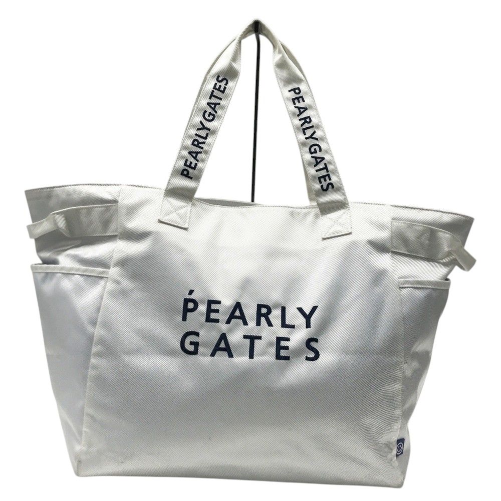 PEARLY GATES パーリーゲイツ ロッカーバッグ トートバッグ ホワイト系