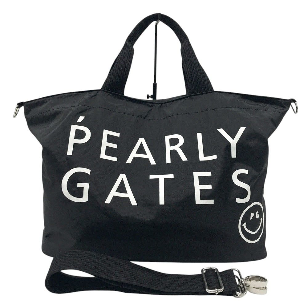 PEARLY GATES パーリーゲイツ 2way ボストンバッグ ブラック系 [240101694335] ゴルフウェア ストスト