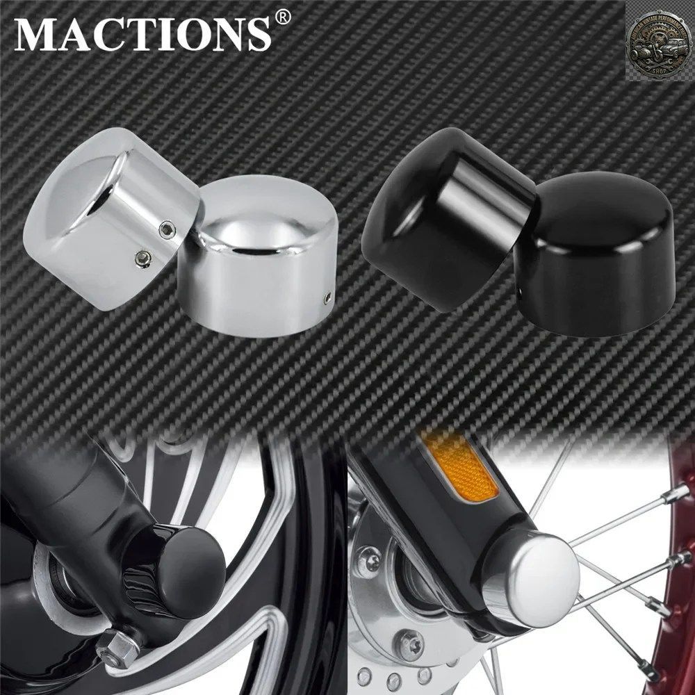 新品　ハーレー　アルミネーター・フロントアクスルナットカバー　ツーリングダイナ オートバイ用フロントアクスルナットカバーキャップボルト ハーレー