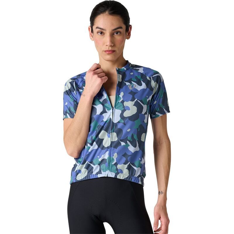 パールイズミ レディース トップス シャツ ジャージー PEARL iZUMi Classic Jersey Womens Vintage Indigo Fleurish インディゴ