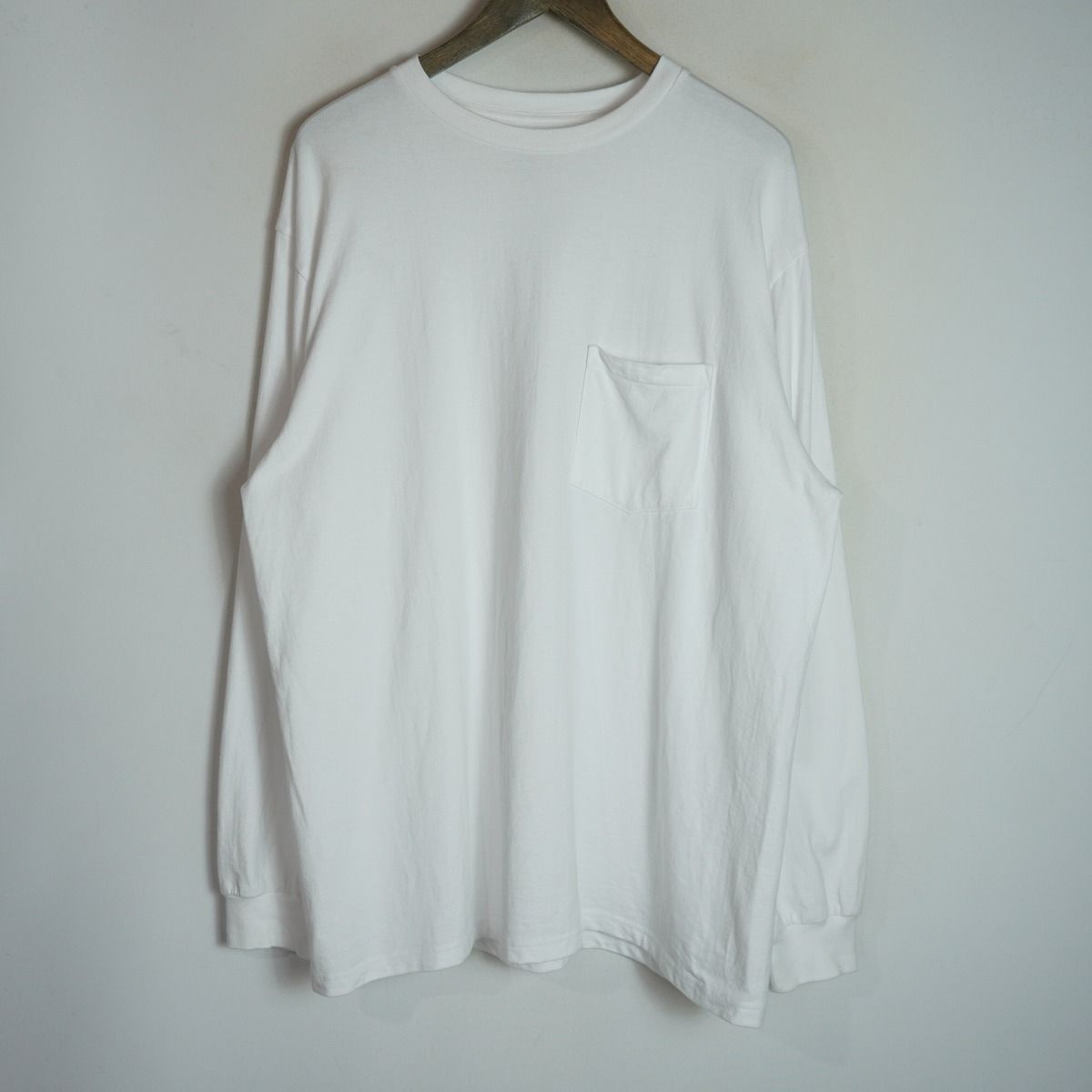 Graphpaper グラフペーパー L/S Oversized Pocket Tee ポケット 長袖 T 
