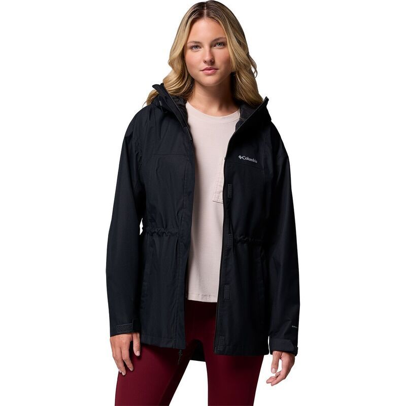コロンビア レディース アウター ジャケット・ブルゾン Columbia Hikebound II Long Jacket Womens Black ブラック