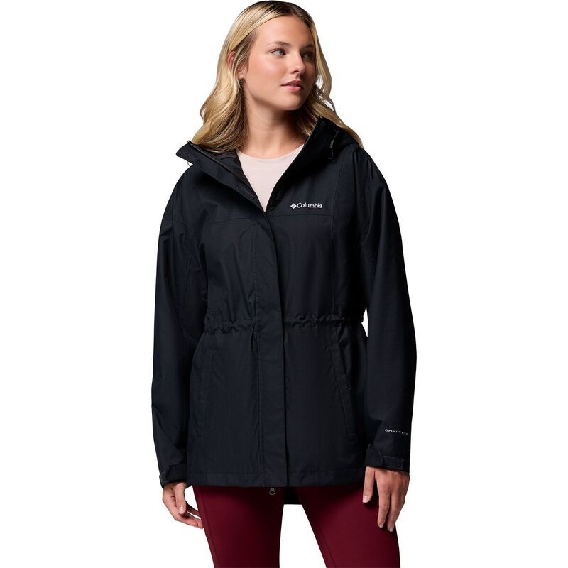 コロンビア レディース アウター ジャケット・ブルゾン Columbia Hikebound II Long Jacket Womens Black ブラック