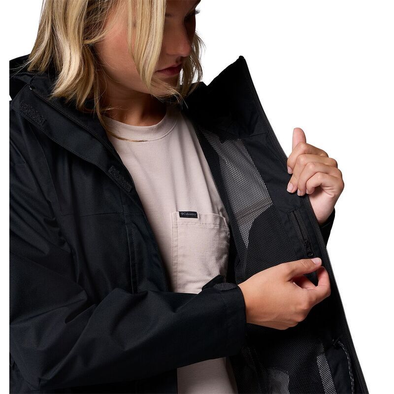 コロンビア レディース アウター ジャケット・ブルゾン Columbia Hikebound II Long Jacket Womens Black ブラック