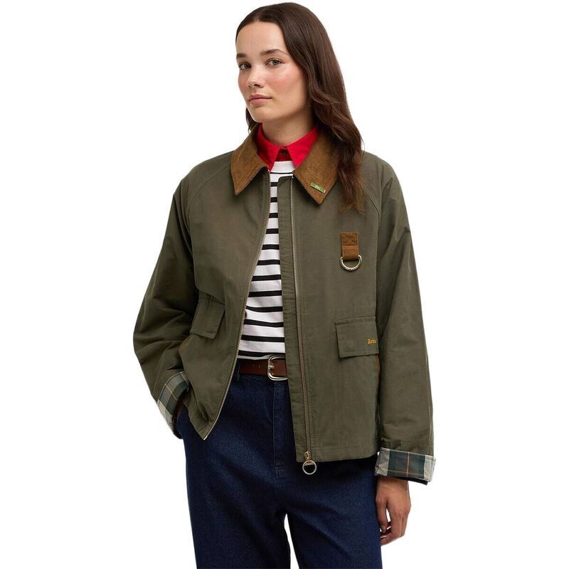 バブアー レディース アウター ジャケット・ブルゾン Barbour Iconspey Showerproof Jacket Womens Ivy GreenAncient グリーン