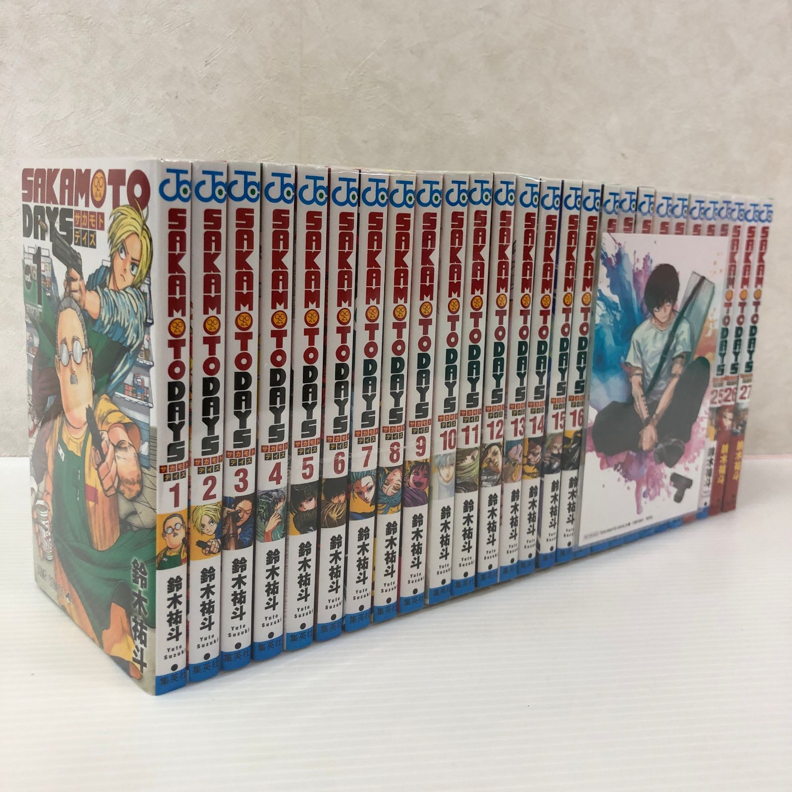 ☆SAKAMOTO DAYS サカモトデイズ 全27巻セット ポストカード付 中古品