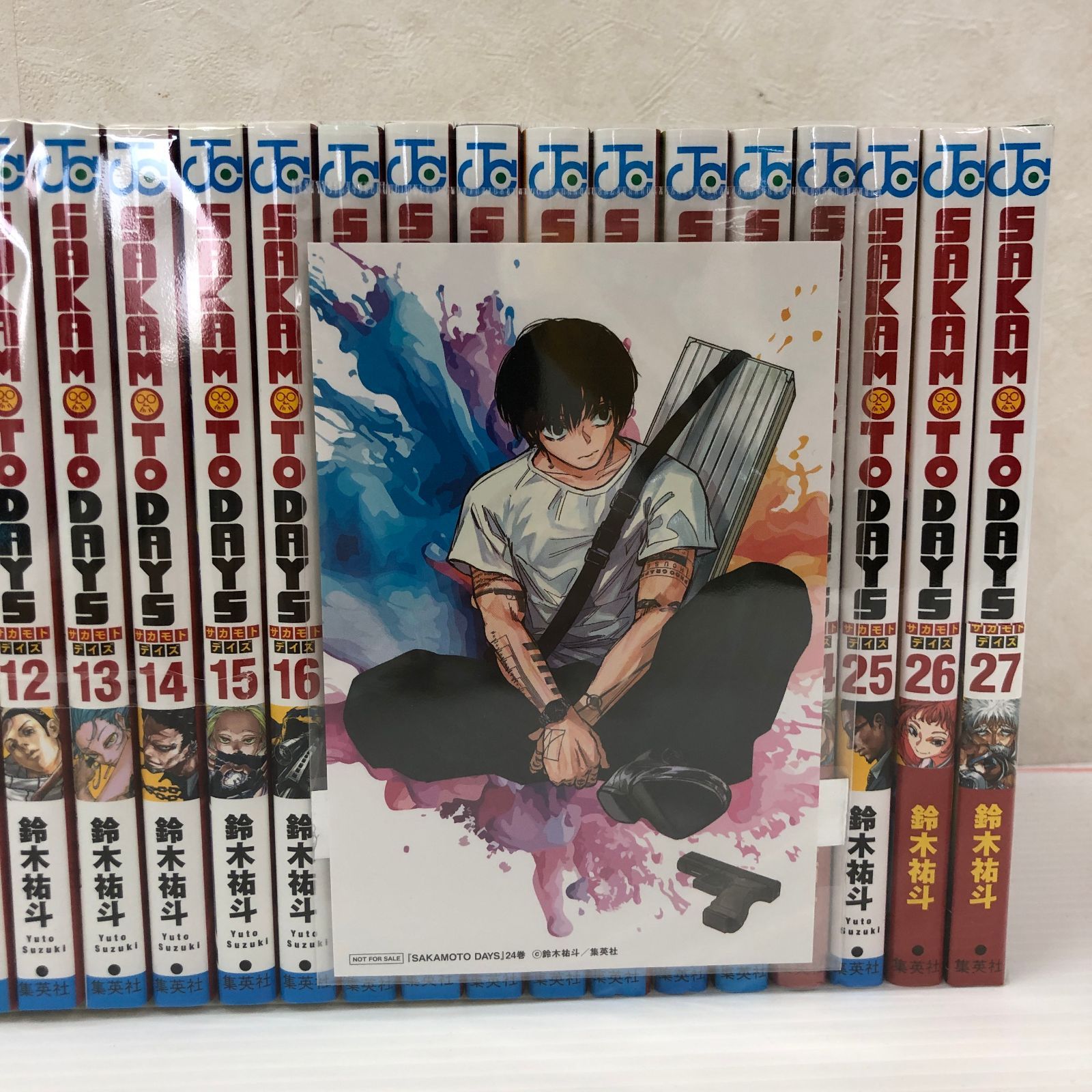 ☆SAKAMOTO DAYS サカモトデイズ 全27巻セット ポストカード付 中古品