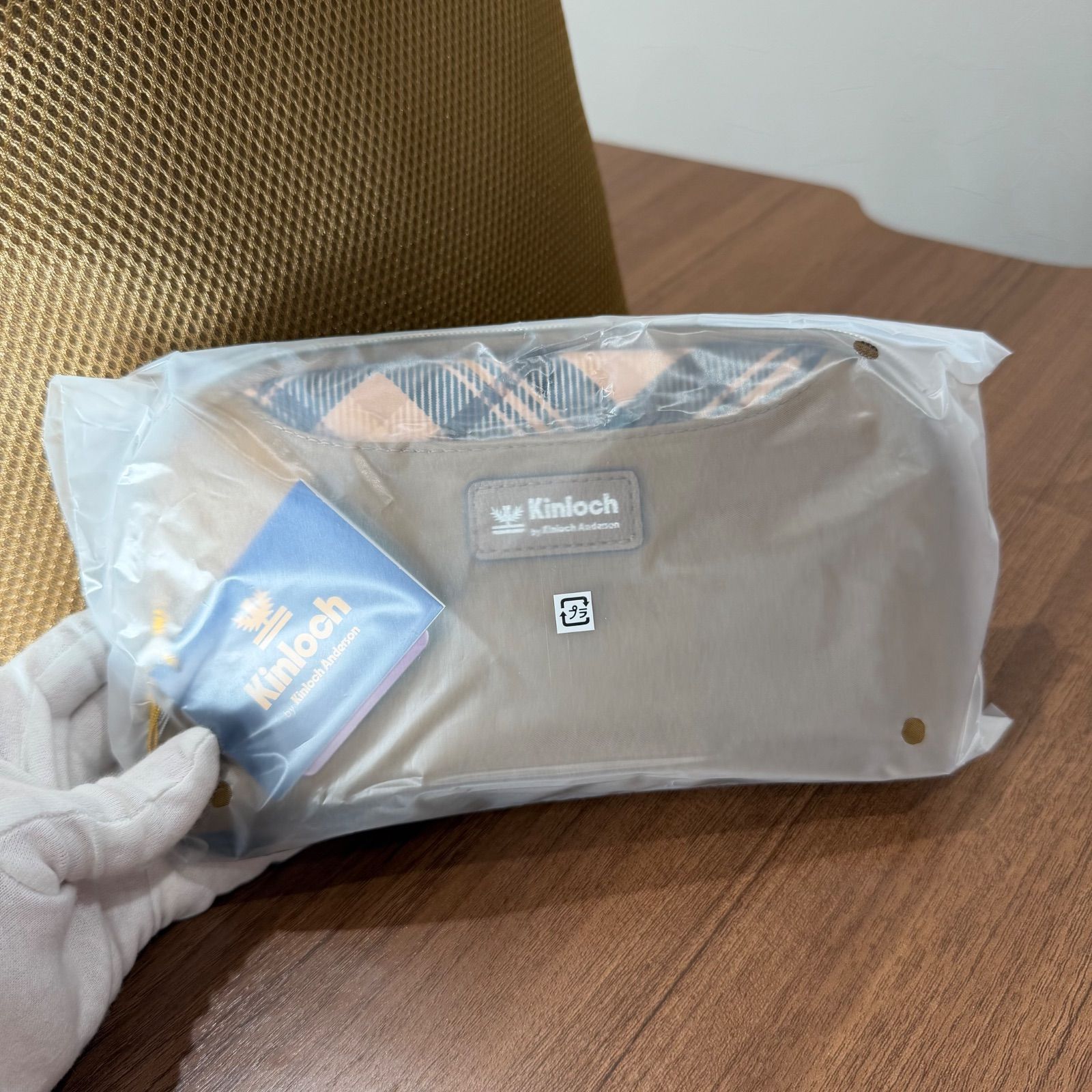 【新品未使用】キンロックアンダーソン 3WAY 多機能バッグ ポーチ付 はっ水