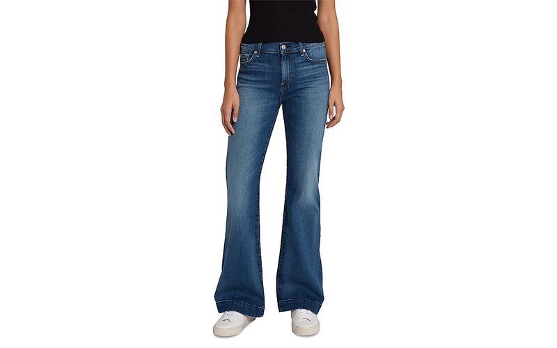 セブンフォーオールマンカインド レディース ボトムス デニムパンツ ジーンズ 7 For All Mankind Tailorless Dojo High Rise Flare Jeans in Disautlght
