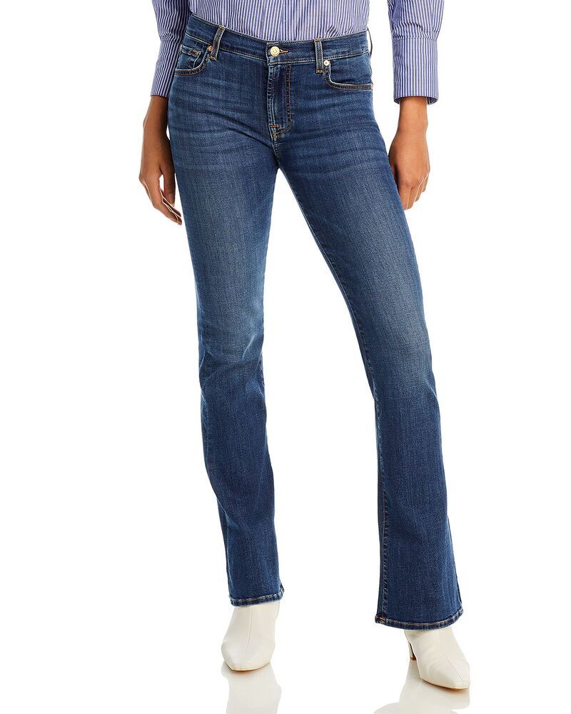 セブンフォーオールマンカインド レディース ボトムス デニムパンツ ブーツカット ブーツ ジーンズ 7 For All Mankind Kimmie Mid Rise Bootcut Jeans Dutchess