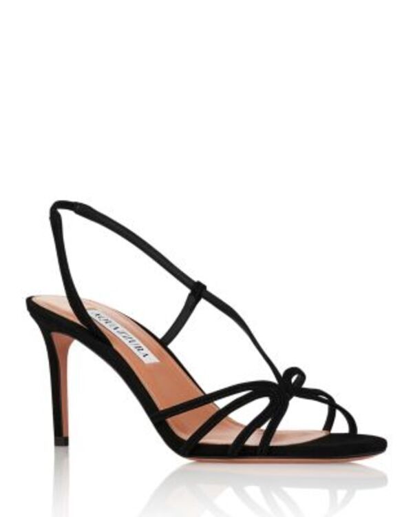 アクアズーラ レディース シューズ サンダル Aquazzura Womens Talk To Me Sandals Black ブラック