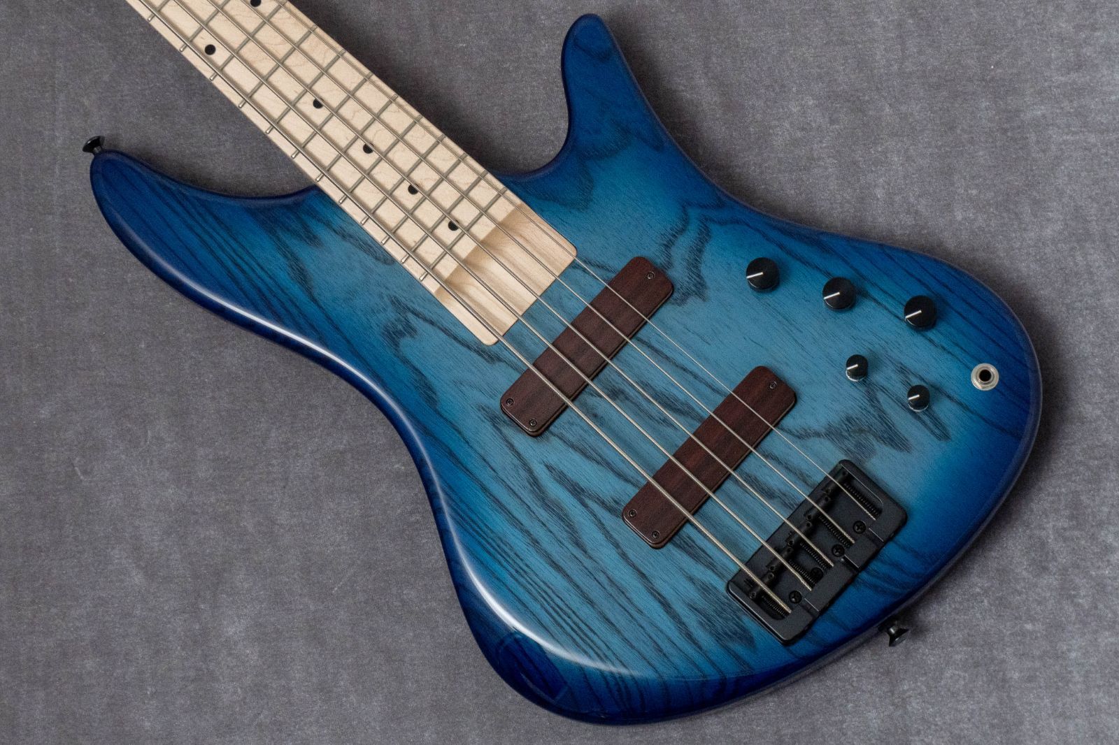【new】JIENIE BASSES / Essential MJ-5 Transparent Blue 3.955kg【GIB兵庫】エレキベース