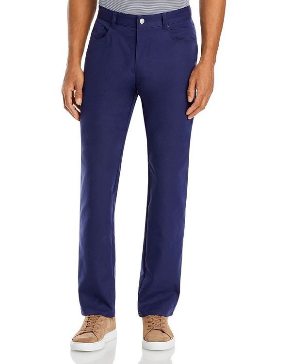 ピーター・ミラー メンズ ボトムス カジュアルパンツ パンツ Peter Millar Performance Five Pocket Pants Navy ネイビー