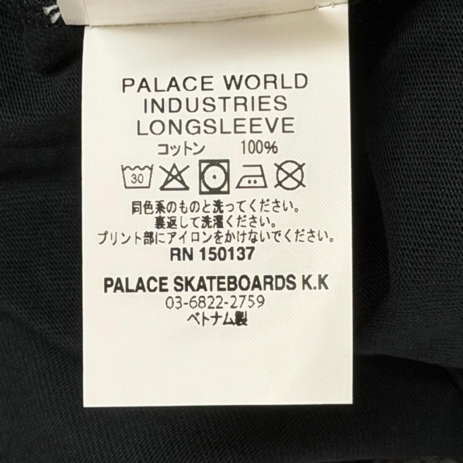 PALACE 26SS World Industries Long-Sleeve ワールド 