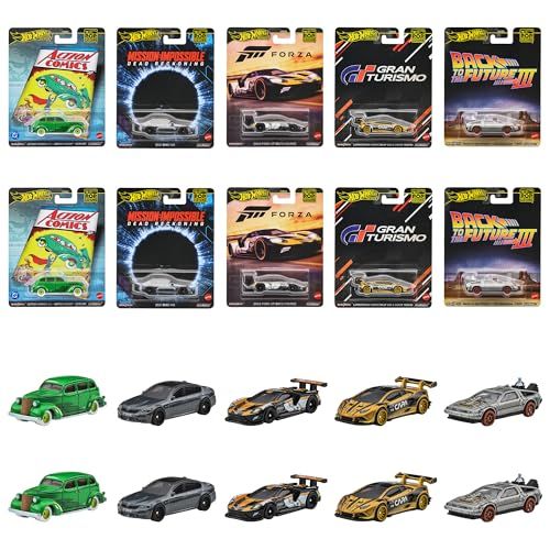 ホットウィール(Hot Wheels) ポップカルチャーアソート 乗り物おもちゃ ミニカー 10台入り BOX販売 3歳から マルチ 986L-HXD63YZ 9b3295c1