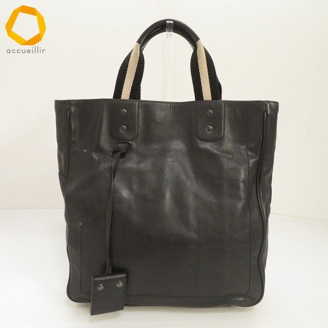 #anb バリー BALLY トートバッグ 焦げ茶 黒 TRAINSPOTTING トレインスポッティング カーフ 牛革 レザー スイス製 レディース [983287]
