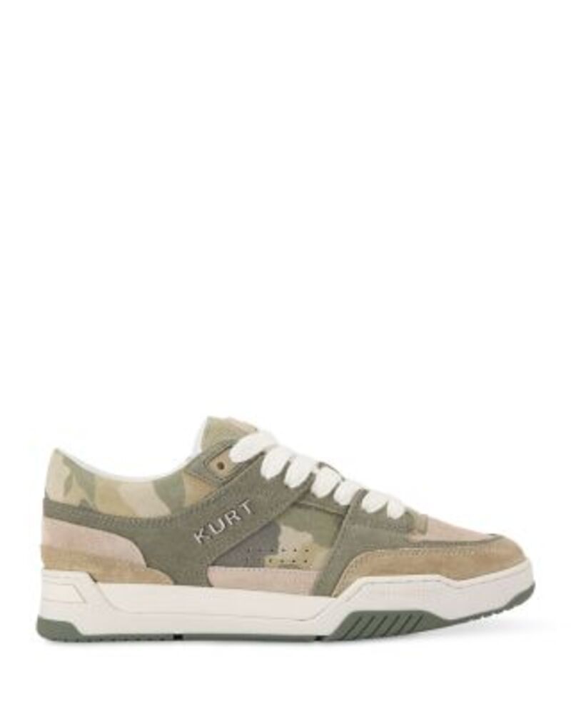 カートジェイガーロンドン メンズ シューズ スニーカー KURT GEIGER LONDON Mens Kingsland Sneaker Open Green グリーン