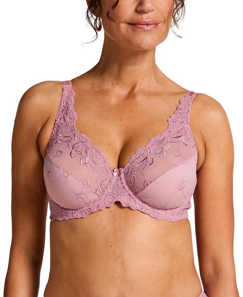 フンクミュラー レディース アンダーウェア ブラジャー Hunkemller Diva NonPadded Underwired Bra Lilas