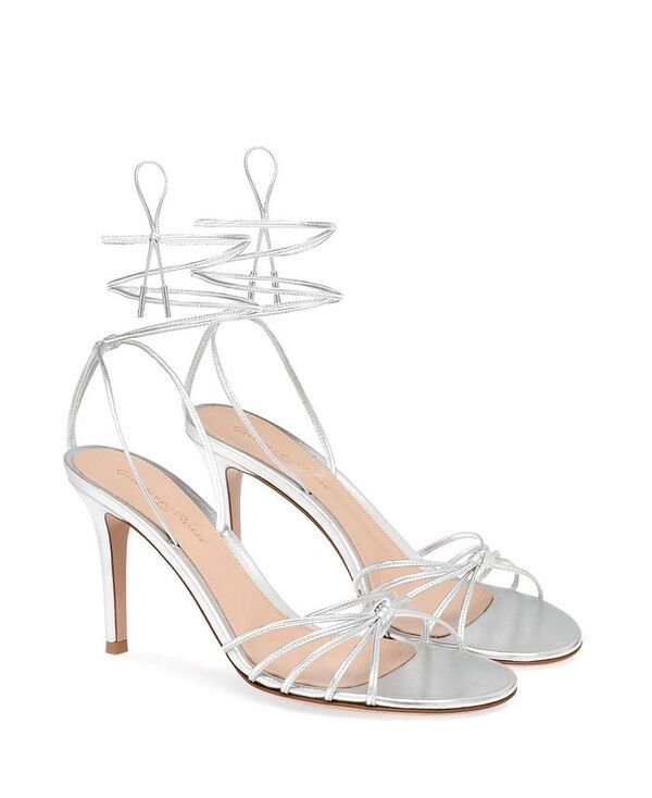 ジャンヴィト ロッシ レディース シューズ サンダル Gianvito Rossi Womens Gwyneth 85 Sandals Silver Nappa シルバー