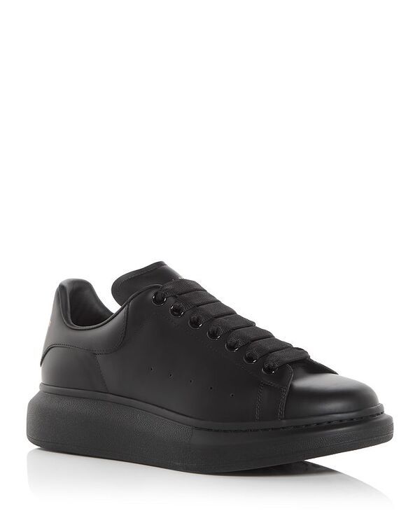 マックイーン メンズ シューズ スニーカー McQueen Mens Oversized Sneakers Black ブラック