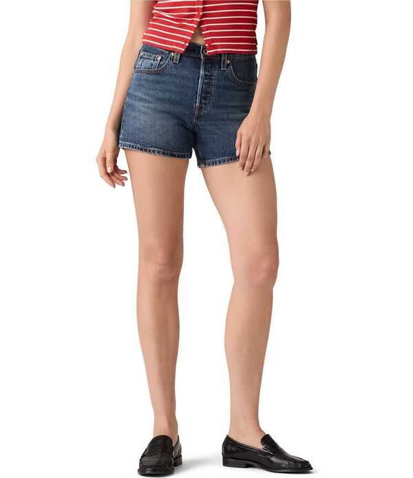 リーバイス レディース ボトムス ハーフパンツ・ショーツ ショートパンツ Levis R 501RCurvy Fit High Rise Shorts Believe Not