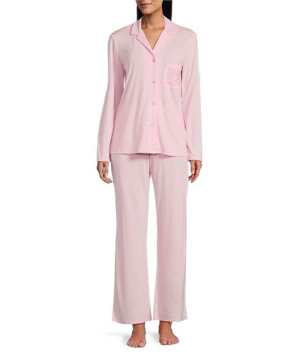 ナトリ レディース アンダーウェア ナイトウェア ニット Natori Solid Long Sleeve Notch Collar Long Knit Pajama Setulle 21,586円