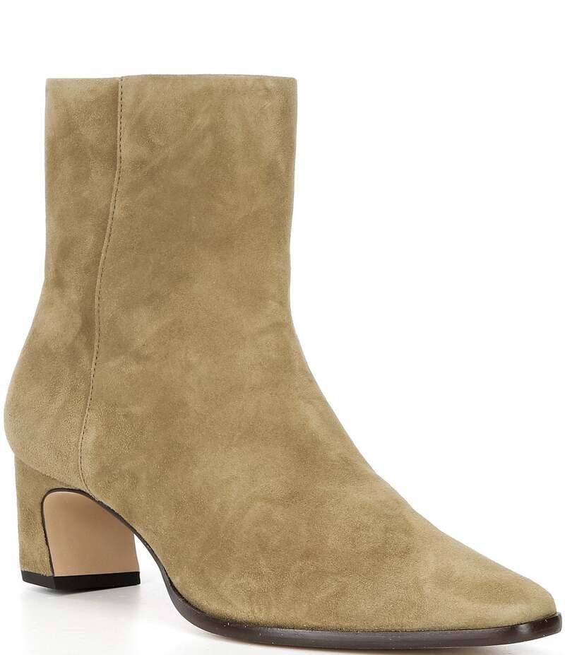 ジャンビニ レディース シューズ ブーツ・レインブーツ ヒール Gianni Bini Waltar Stretch Snip Toe Kitten Block Heel Booties Pistachio
