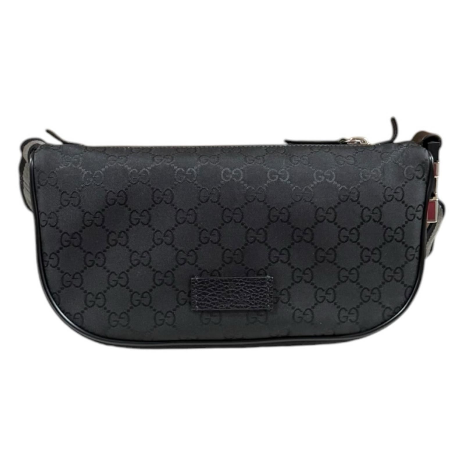 グッチ アウトレット品 ウエストバッグ 449182 ブラック ユニセックス GUCCI 中古 グッチ