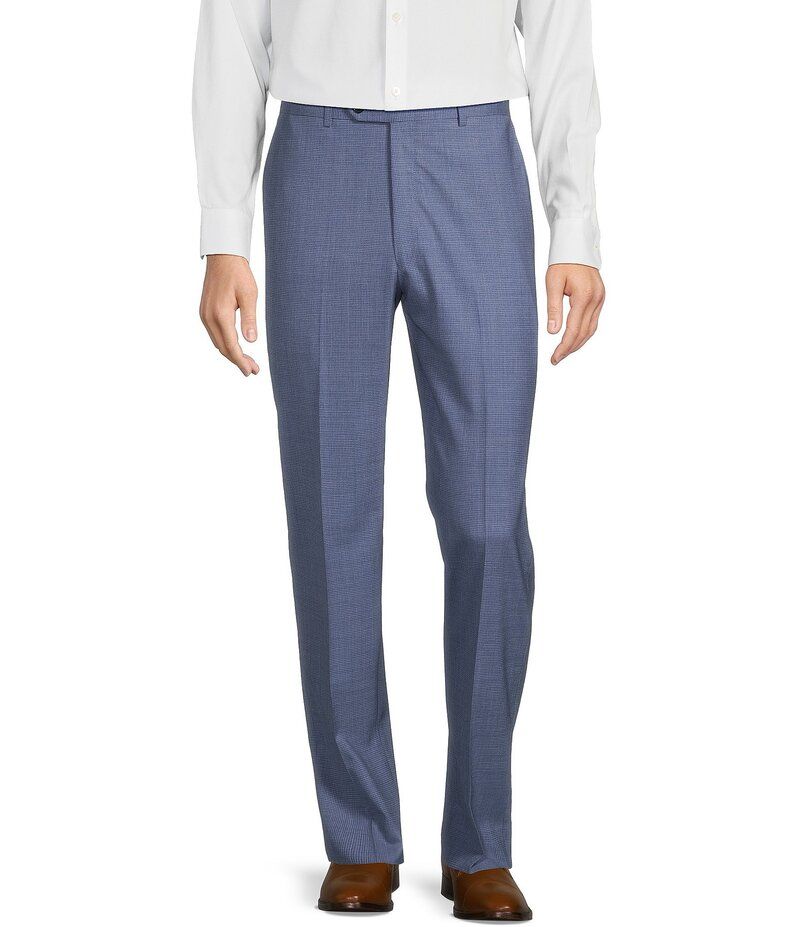 ハート シャフナー マルクス メンズ ボトムス カジュアルパンツ パンツ Hart Schaffner Marx New York Modern Fit Fancy Dress Pants Blue ブルー
