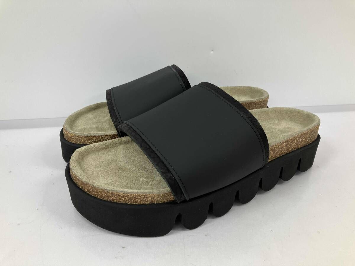 Hender Scheme エンダースキーマ qn-rs-cat caterpillar キャタピラー サンダル ブラック系 4【中古】 Hender Scheme エンダースキーマ caterpillar キャタピラー QN-RS-CAT