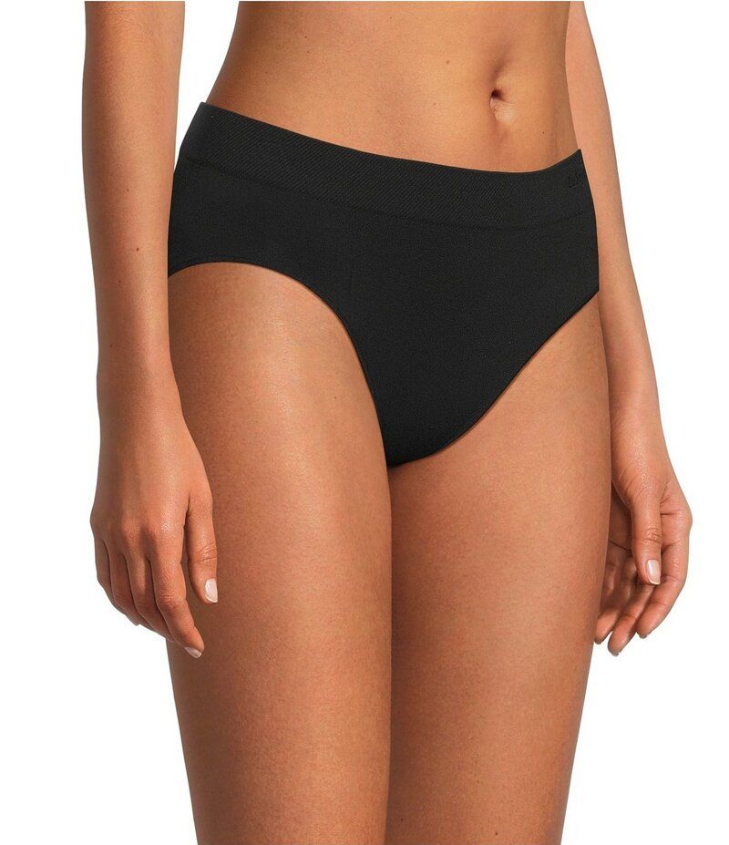 レミステレー レディース アンダーウェア パンツ Le Mystere Seamless Comfort Hipster Panty Black ブラック