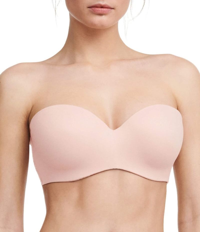 シャントル レディース アンダーウェア ブラジャー ストラップレス Chantelle Norah Seamless Strapless Convertible Bra Rose