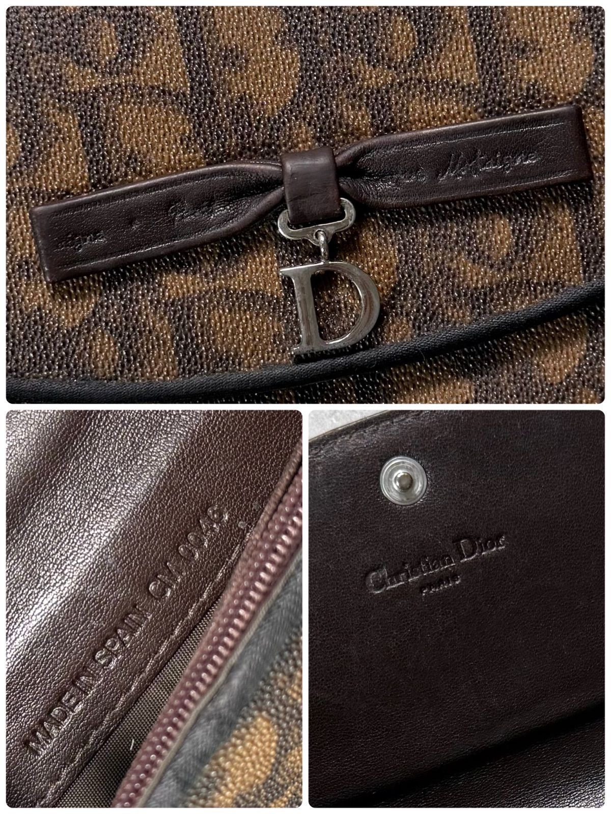 Christian Dior クリスチャンディオール ロマンチック 長財布 ハート