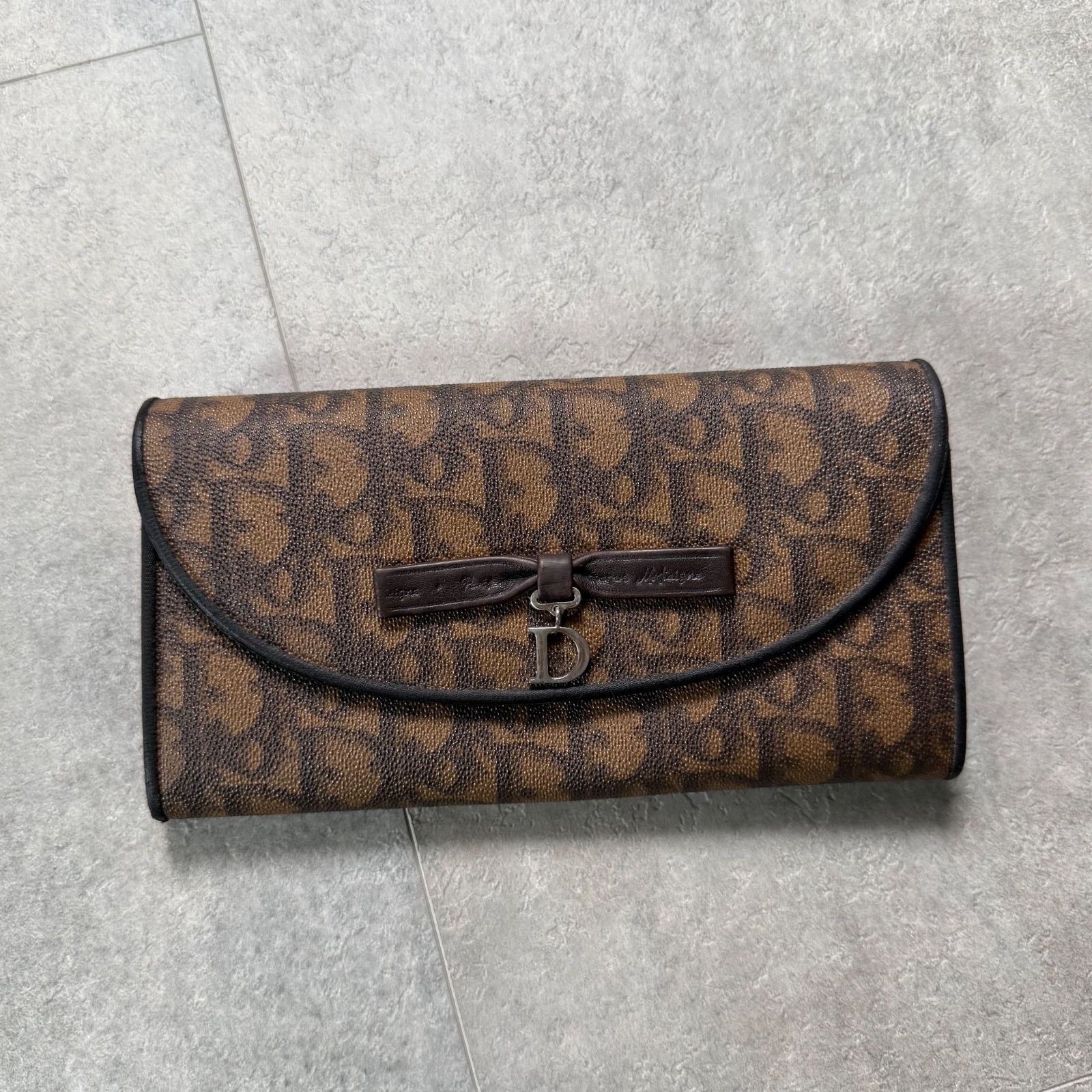 Christian Dior クリスチャンディオール ロマンチック 長財布 ハート