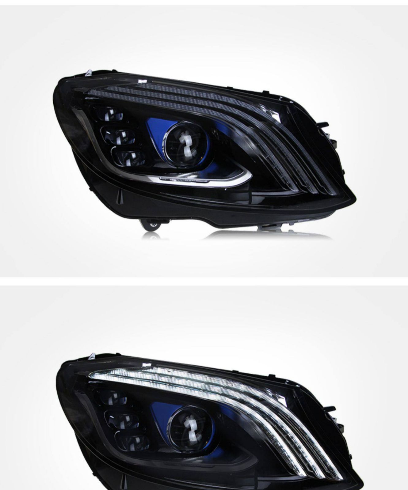 メルセデス・ベンツ Cクラス W205 2015年-2021年対応 ヘッドライトユニット 左右セット LEDデイライト シーケンシャルウインカー LED遠近一体プロジェクター 補助ハイビーム カプラー接続 配線加工不要 外装ライト 高級感演出 視認性向上 メルセデス・ベンツ Cクラス W205 2015年-2021年対応 ヘッドライトユニット 左右セット LEDデイライト シーケンシャルウインカー LED遠近一体プロジェクター 補助ハイビーム カプラー接続 配線加工不要 外装ライト 高級感演出 視認性向上