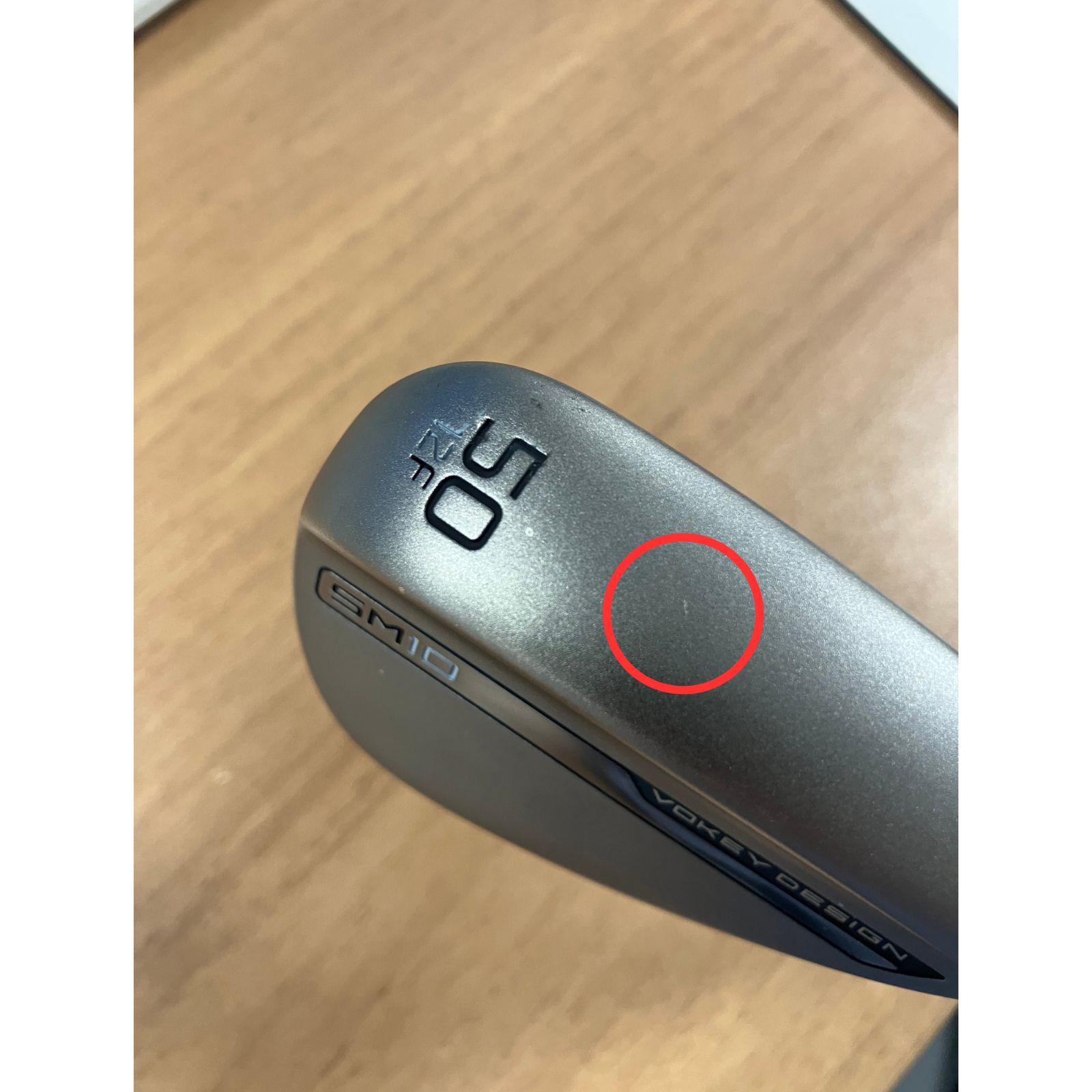 未使用に近い】 ボーケイ SM10 ニッケル ウェッジ ダイナミック