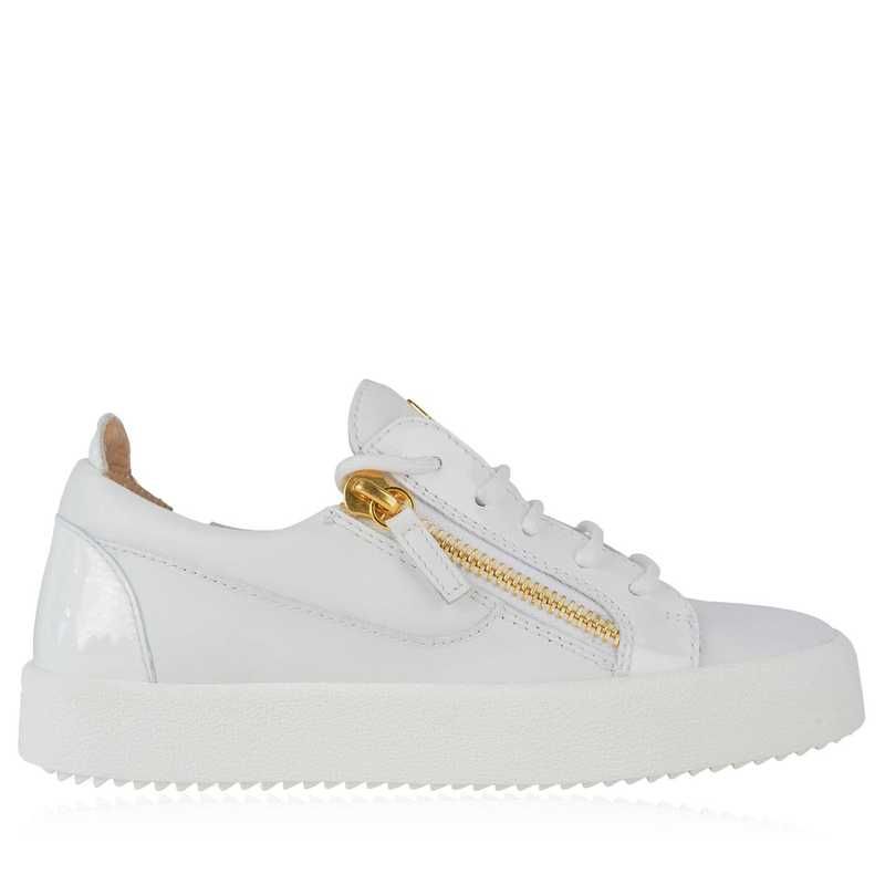 ジュゼッペザノッティ メンズ シューズ スニーカー GIUSEPPE ZANOTTI May Patent Trainers White 86439 ホワイト
