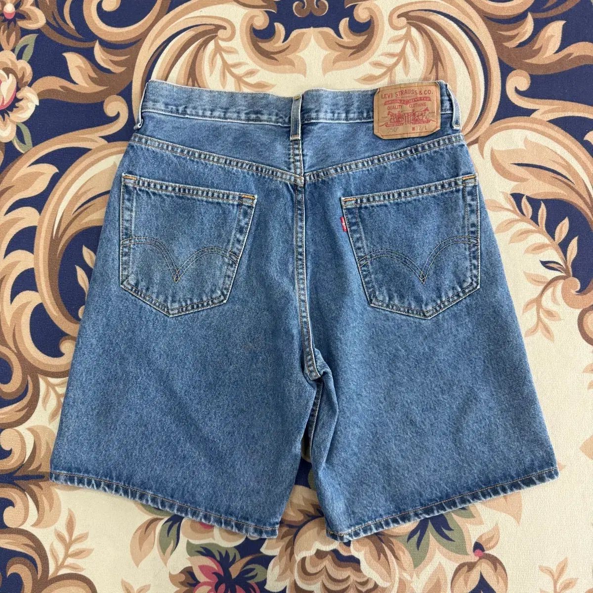 （32）00年代 リーバイス Levis550 デニム ハーフパンツ