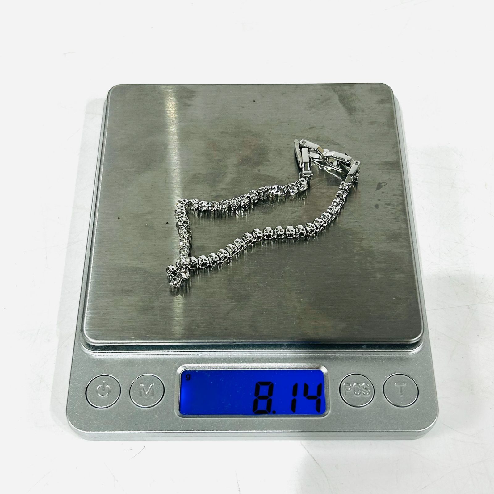 NC3628 スワロフスキー Swarovski テニスブレス ブレスレット 約3mm×17cm アジャスター付き 検i NC3628 スワロフスキー Swarovski テニスブレス ブレスレット 約3mm×17cm アジャスター付き 検i