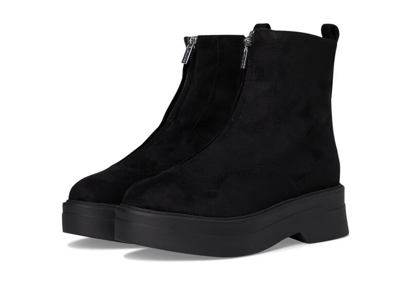 カルバンクライン レディース シューズ ブーツ・レインブーツ Calvin Klein Rivin Black Faux Suede ブラック