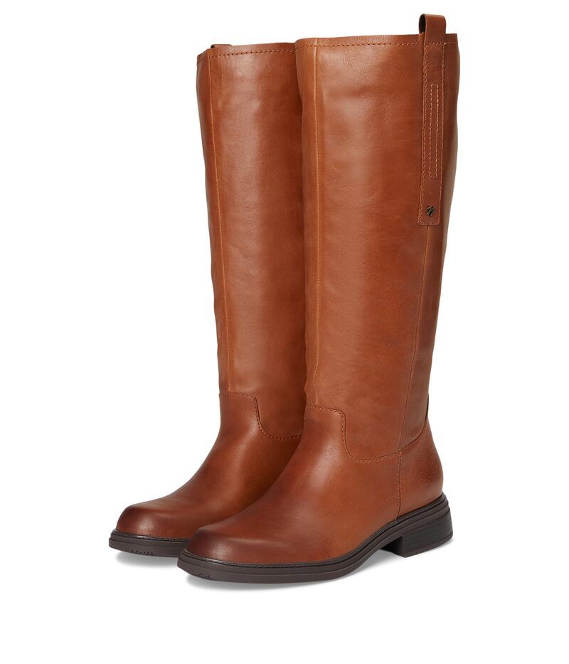 ナチュライザー レディース シューズ ブーツ・レインブーツ Naturalizer Ontime Knee High Boots English Tea Brown Leather ブラウン