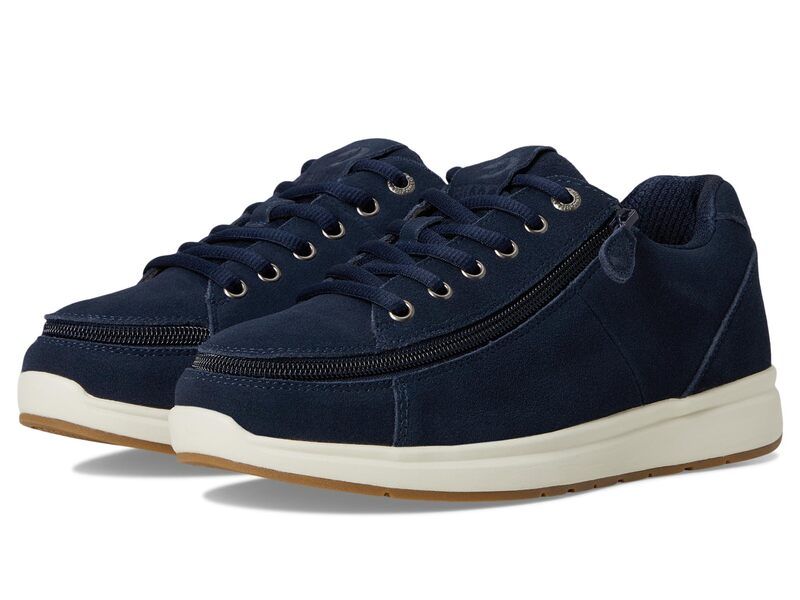 ビリーフットウェア メンズ シューズ スニーカー プラスサイズ BILLY Footwear BILLY Comfort Plush Navy Suede ネイビー