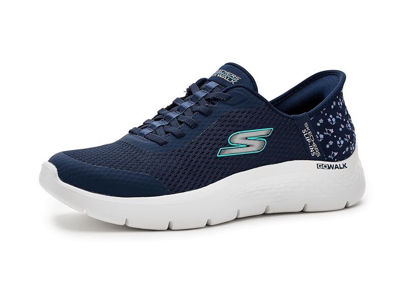 スケッチャーズ レディース シューズ スニーカー SKECHERS Performance Go Walk Flex Lily Rose Hands Free SlipIns Navy ネイビー