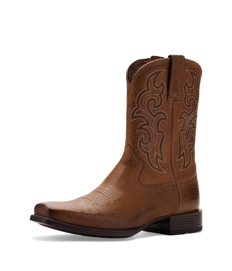 アリアト メンズ シューズ ブーツ・レインブーツ Ariat Bodie Honey Tan タン