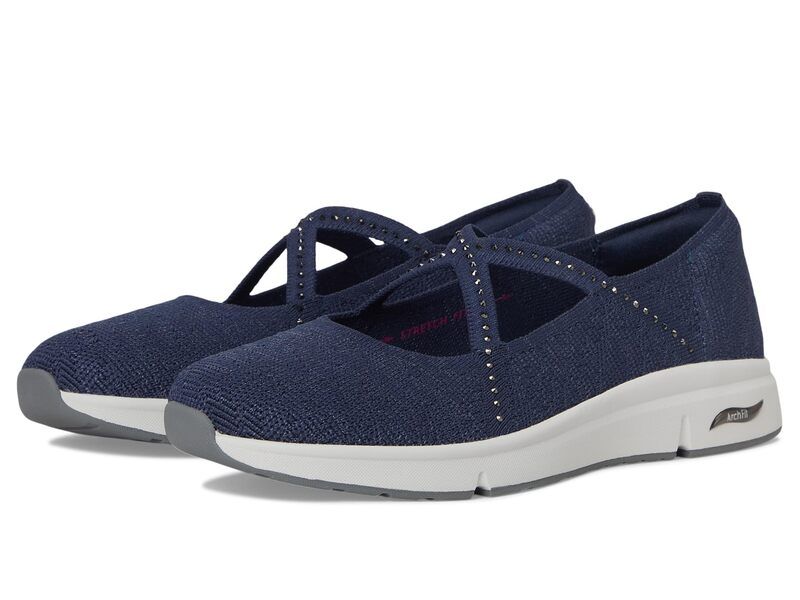 スケッチャーズ レディース シューズ サンダル SKECHERS Martha Stewart Arch Fit Living Meadowalk Navy ネイビー
